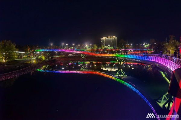 奎屯潤(rùn)民河公園--彩虹橋